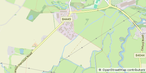 Map of Eynsham, Oxfordshire