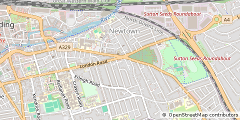 Map of Reading