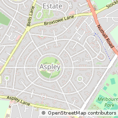 Map of Nottingham