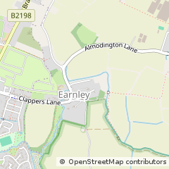 Map of Chichester, West Sussex