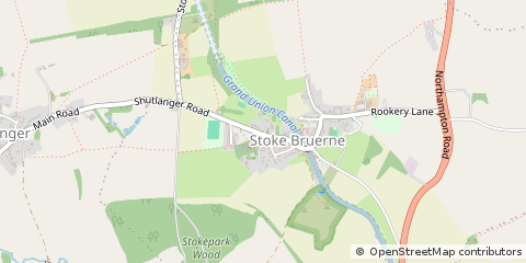 Map of Northants
