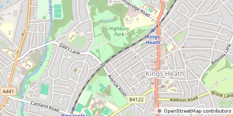 Map of Birmingham