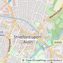 Map of Stratford-Upon-Avon