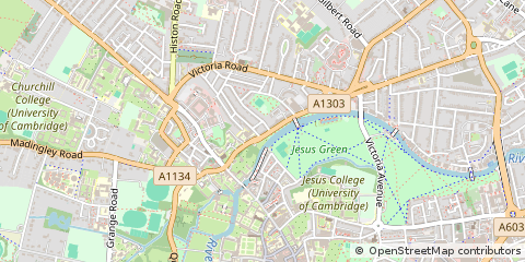 Map of Cambridge