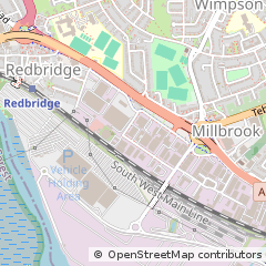 Map of Southampton, Hampshire