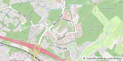 Map of Fareham