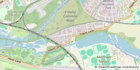Map of Watford