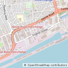 Map of Hull, East Yorkshire