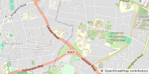Map of Leicester