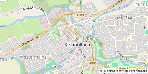 Map of Glasgow