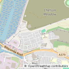 Map of Plymouth, Devon