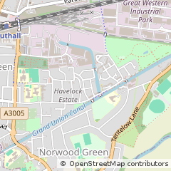Map of Southall