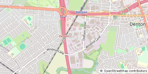 Map of Manchester