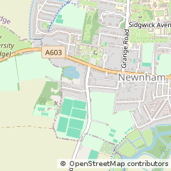 Map of Cambridge