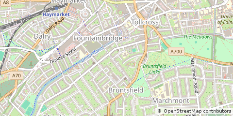 Map of Edinburgh