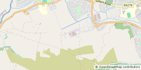 Map of Tonyrefail, Rhondda Cynon Taff
