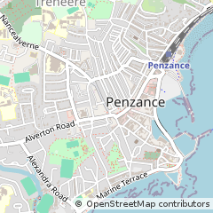 Map of Cornwall