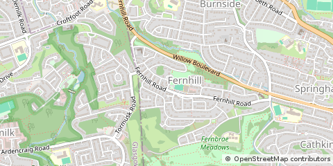 Map of Glasgow