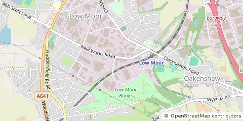 Map of Bradford
