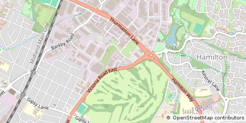 Map of Leicester, Leicestershire