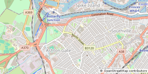 Map of Bristol
