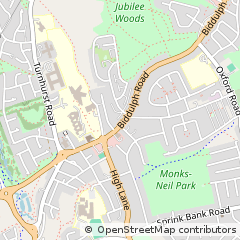 Map of Staffordshire