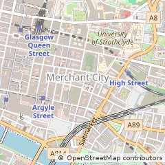 Map of Glasgow