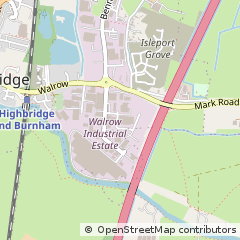 Map of Highbridge, Warwickshire