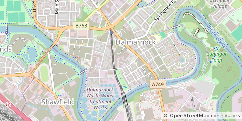 Map of Glasgow