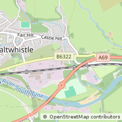 Map of Haltwhistle