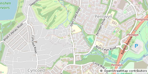 Map of Cardiff