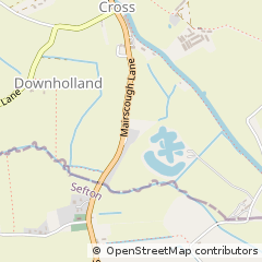 Map of Downholland, Lancashire