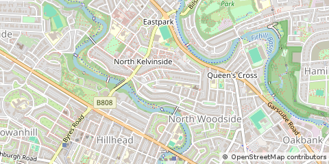 Map of Glasgow