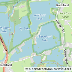 Map of Ringwood, Hampshire