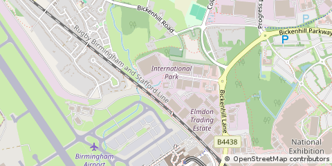 Map of Solihull