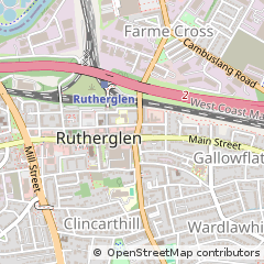 Map of Glasgow