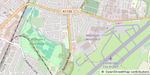 Map of Cambridge
