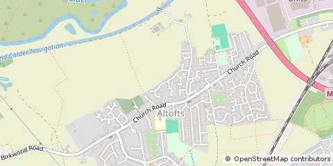 Map of Normanton