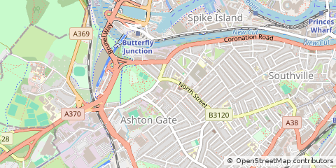 Map of Bristol