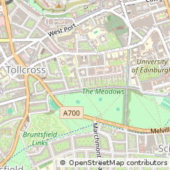 Map of Edinburgh
