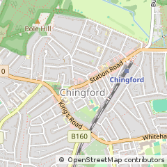 Map of Essex, London