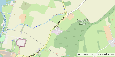 Map of Waltham Abbey, Essex