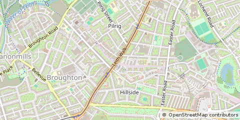Map of Edinburgh