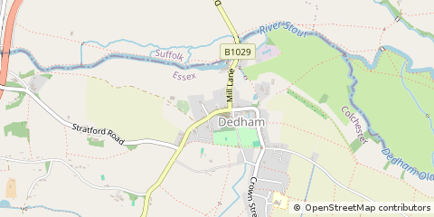 Map of Colchester