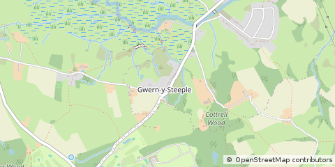 Map of Cardiff, Vale of Glamorgan