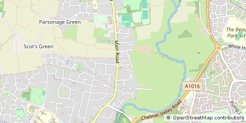 Map of Chelmsford
