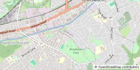 Map of Manchester