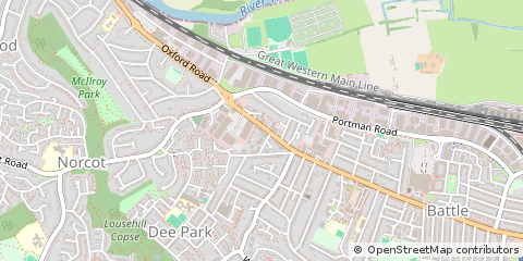 Map of Reading