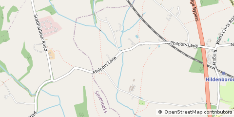 Map of Tonbridge