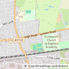 Map of Chadwell Heath